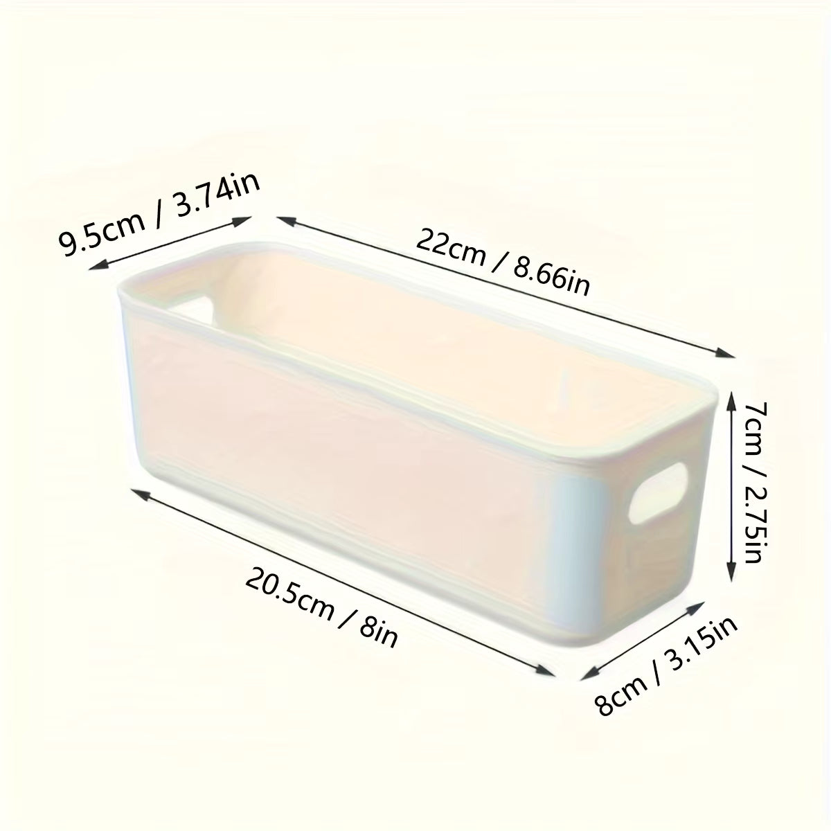 Simple and Versatile Desktop and Underwear Organizer Box (10-Piece Set) For Organized and Practical Use GRAY